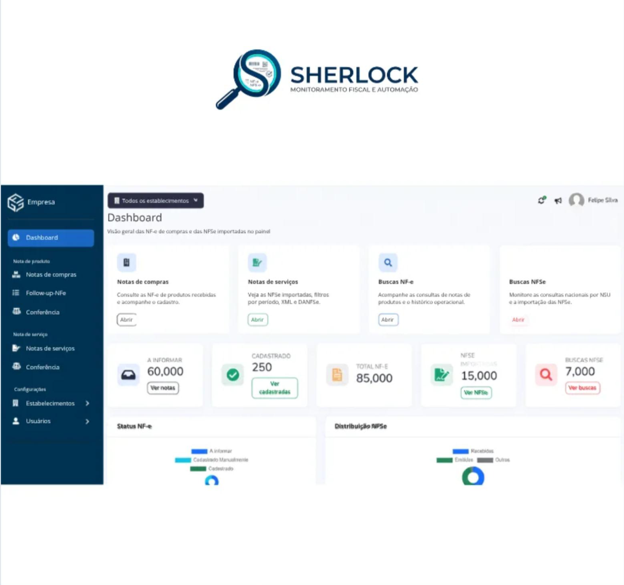 Sherlock - Monitoramento Fiscal Sefaz